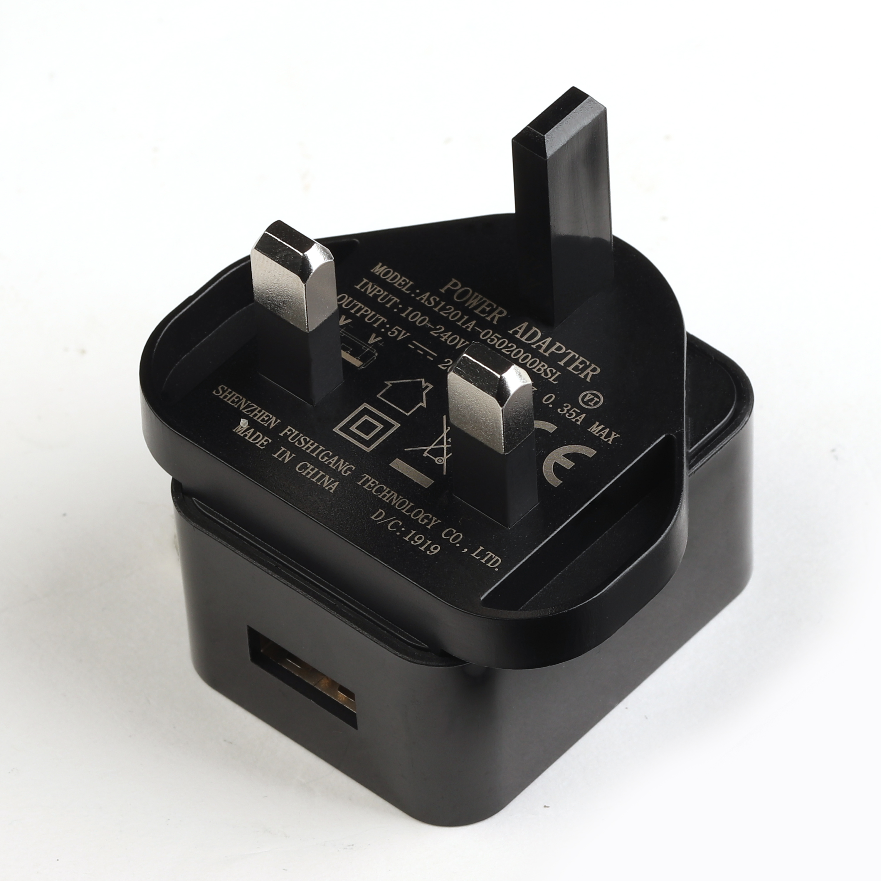 10W US plug 5V 2A USB Wall Charger